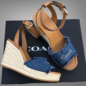 Coach wedges